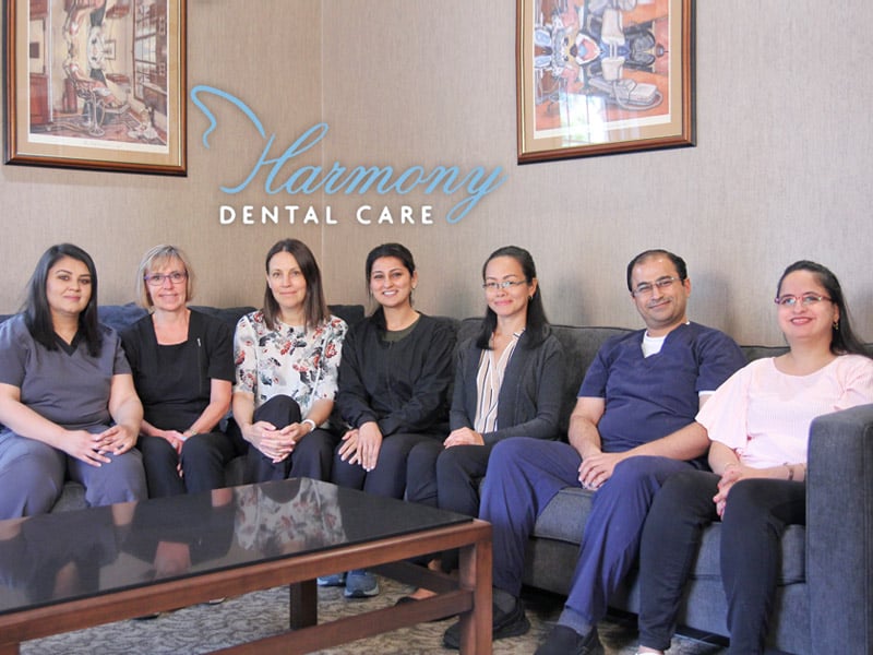 dental team of harmony dental care