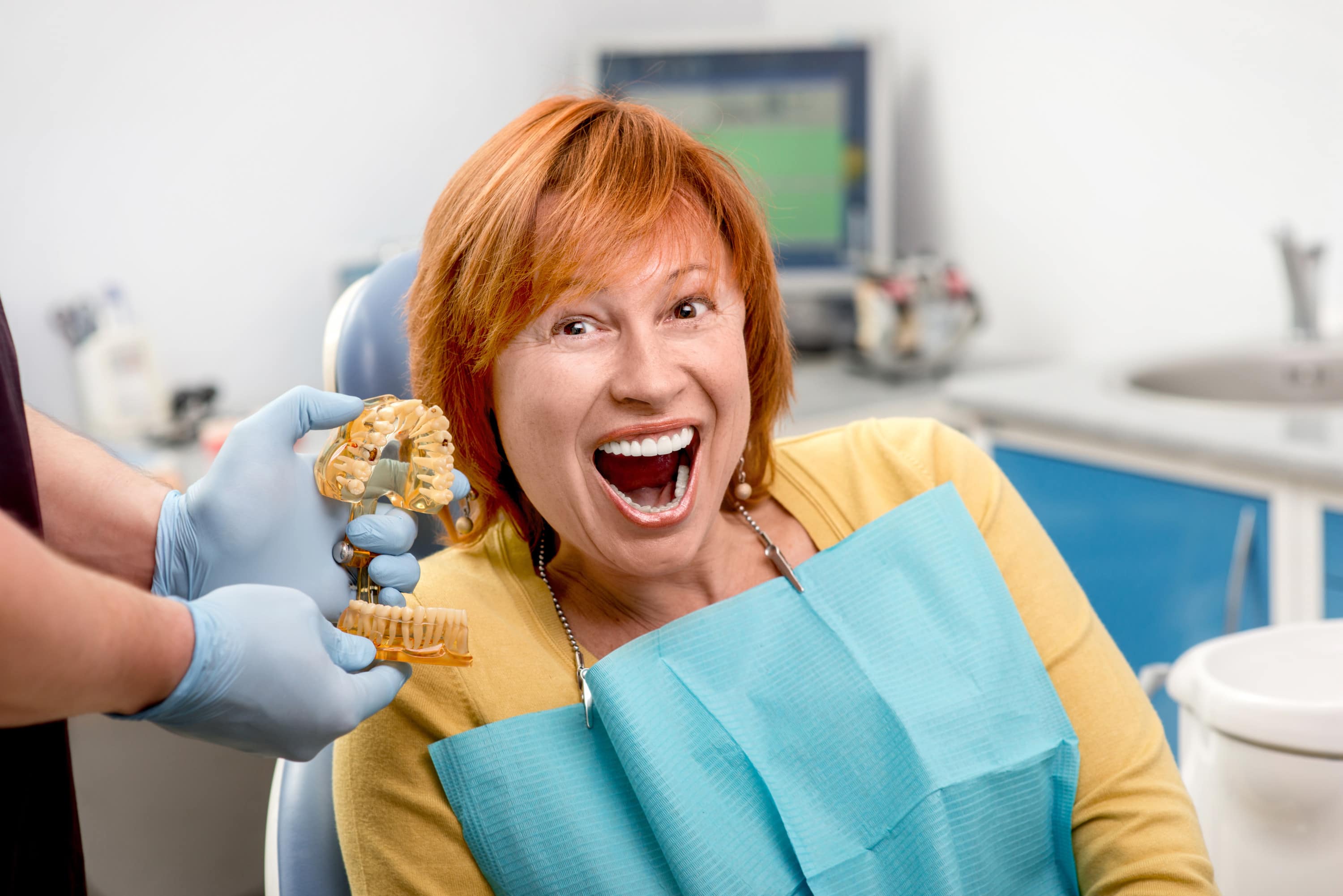 dentures have come a long long way
